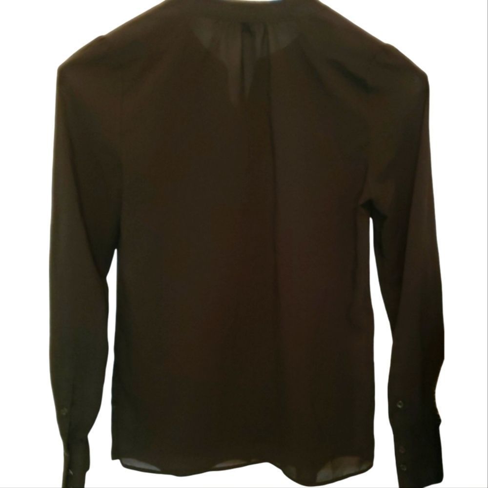 J. Crew Black Button-up Blouse - Picture 2 of 3